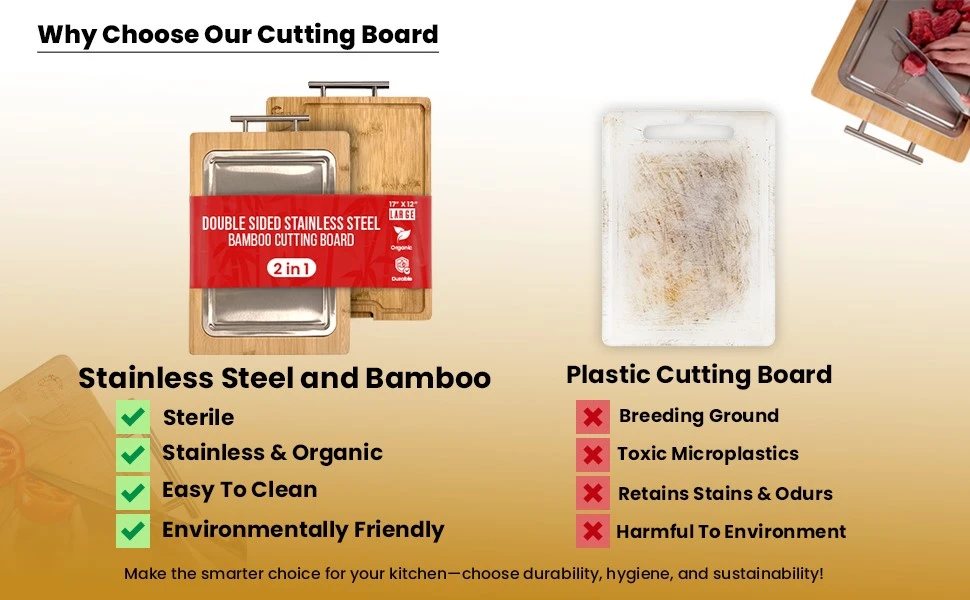 2-in-1 Bamboo Cutting Board With Handle 8 2-in-1 Bamboo Cutting Board With Handle 8